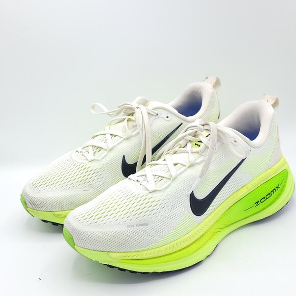 Nike Air Zoom Vomero 18 Men\'s White Electric Green Volt HM6803-100 size 9.5
